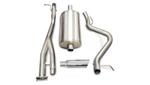 Chevrolet Silverado Performance Exhaust - CORSA Performance - Cat Back, Single Side Exit - Polished - `03-`07 Chevrolet Silverado Performance Exhaust - CORSA Performance - Cat Back, Single Side Exit - Polished - `03-`07